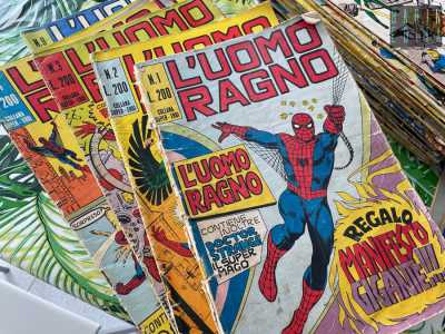...sfoggia i primi numeri degli anni 60 di Spiderman...